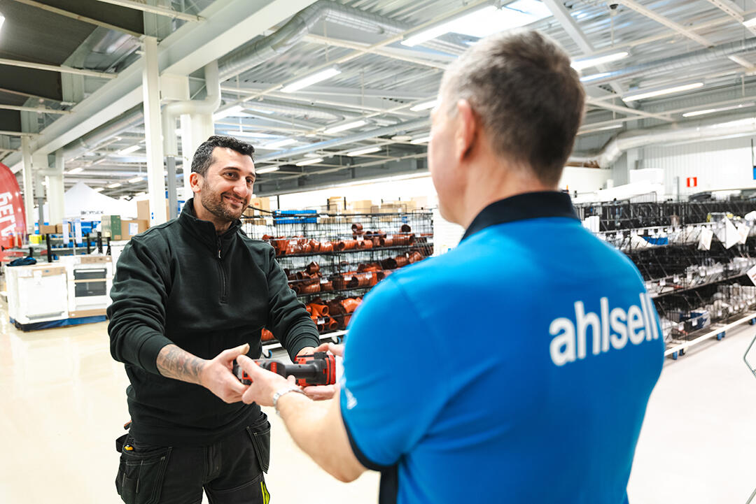 Återbruk med Ahlsell